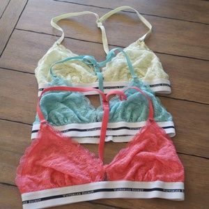 Victoria's Secret bralettes